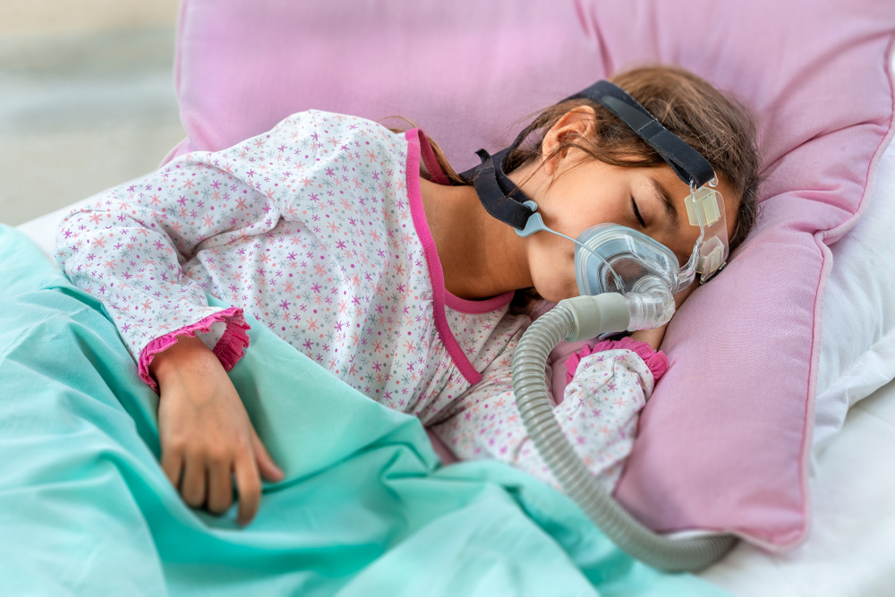 Child with Sleep apnea